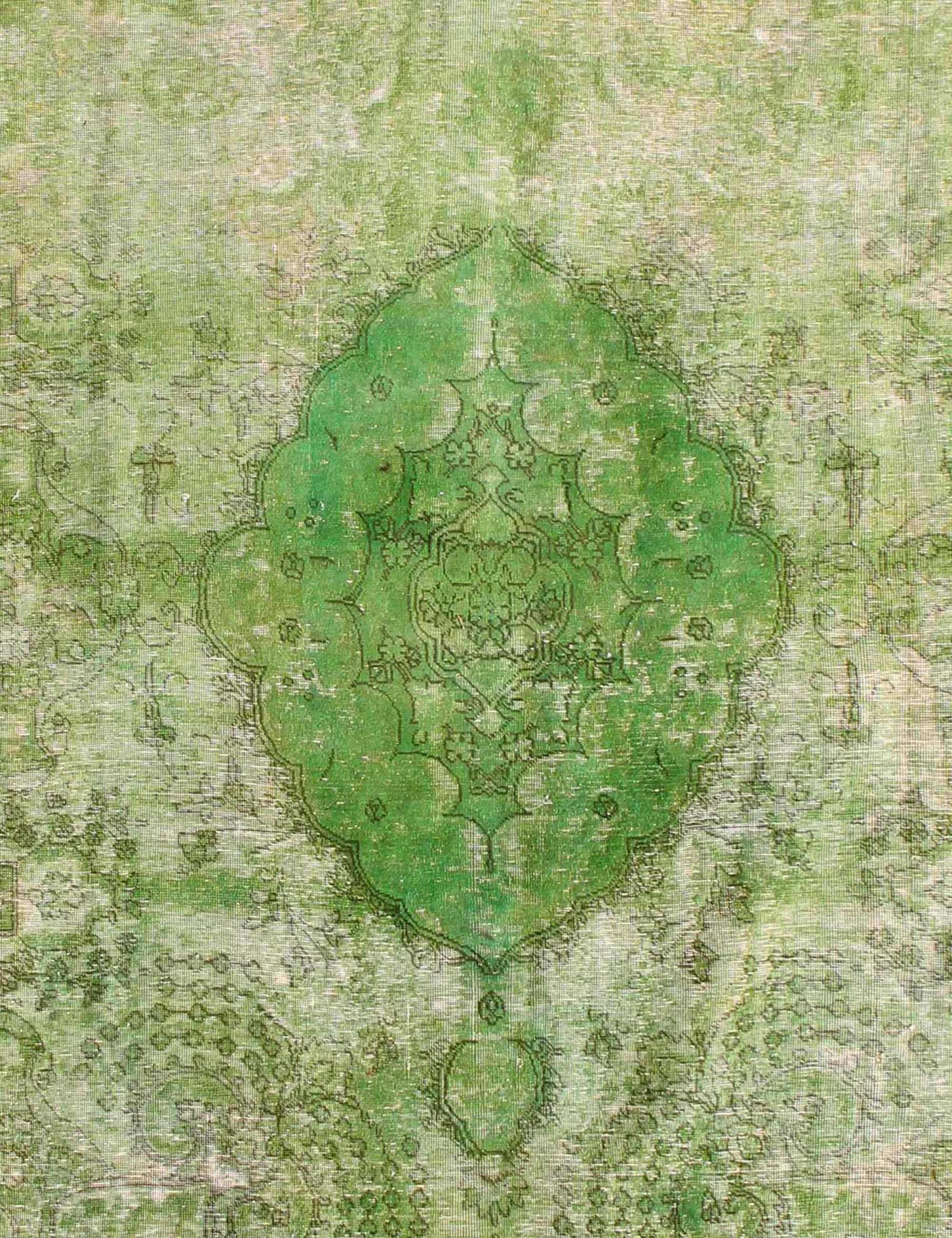 Alfombra persa vintage  verde <br/>353 x 264 cm