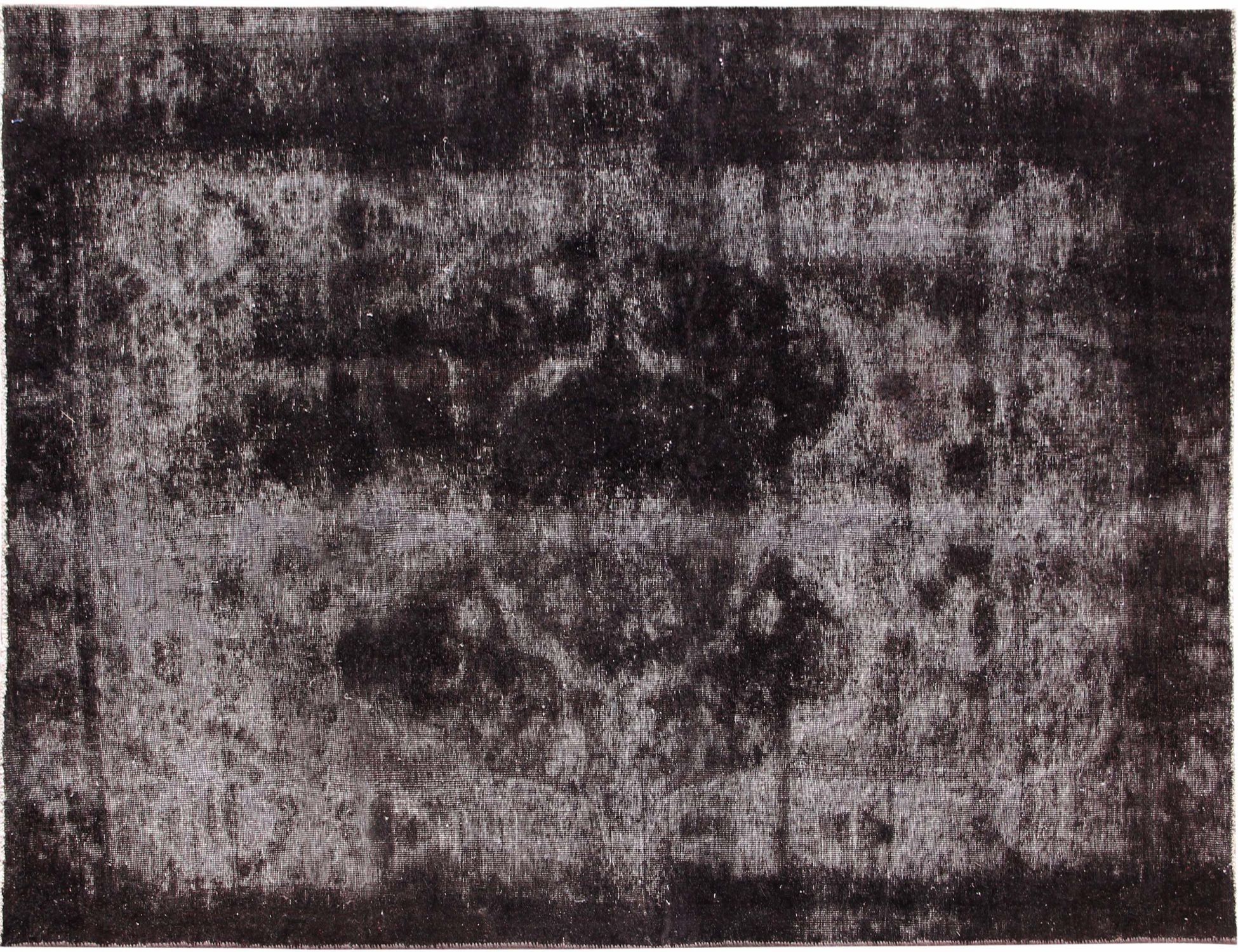 Persischer Vintage Teppich  schwarz <br/>290 x 183 cm