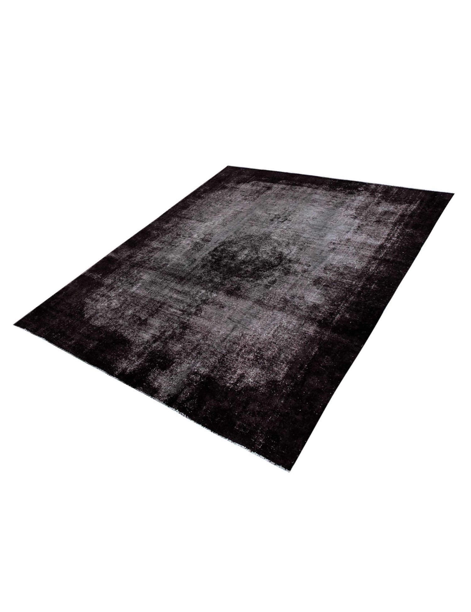 Persischer Vintage Teppich  schwarz <br/>382 x 287 cm