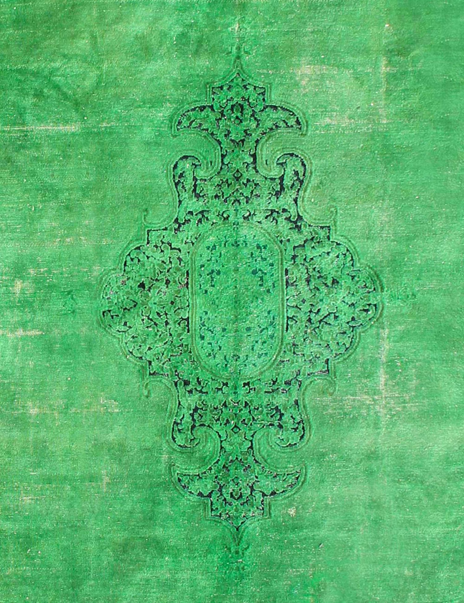Tappeto vintage persiano  verde <br/>350 x 234 cm