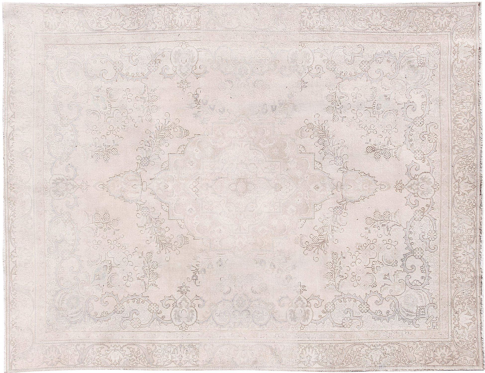 Tappeto vintage persiano  beige <br/>378 x 274 cm