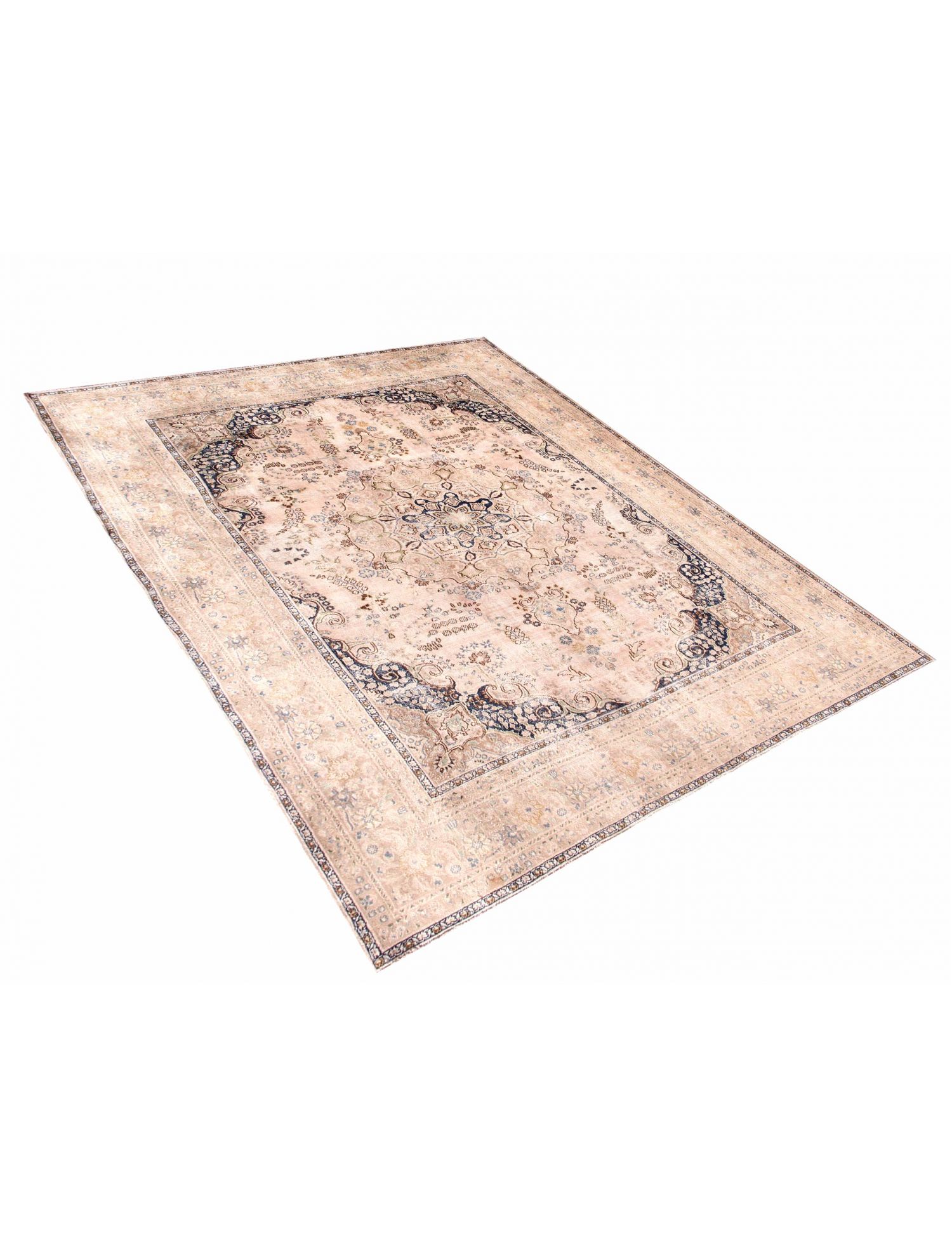 Retro Perserteppich  beige <br/>383 x 290 cm