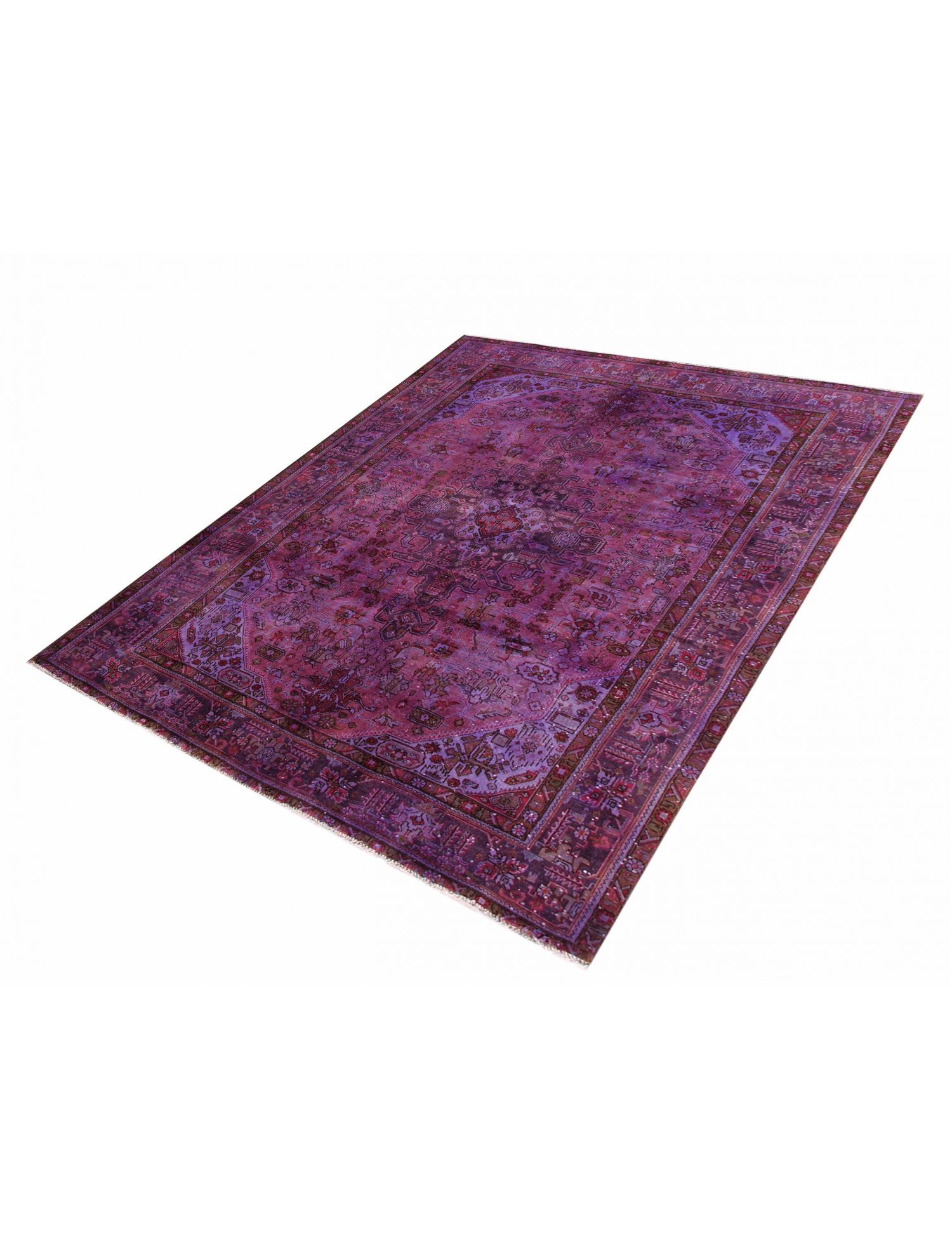 Tappeto vintage persiano  viola <br/>287 x 196 cm