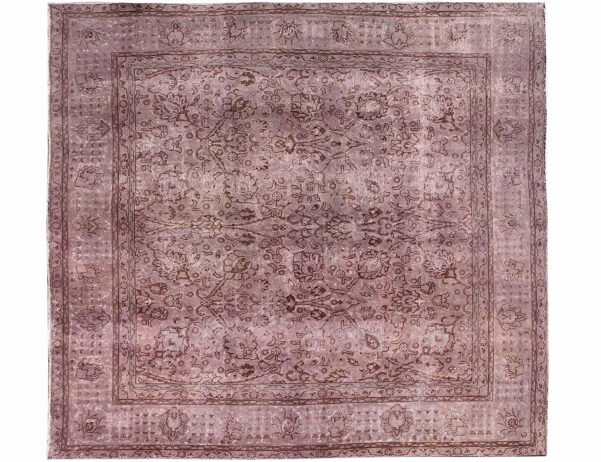 Perzisch Vintage Tapijt  grijs <br/>290 x 293 cm