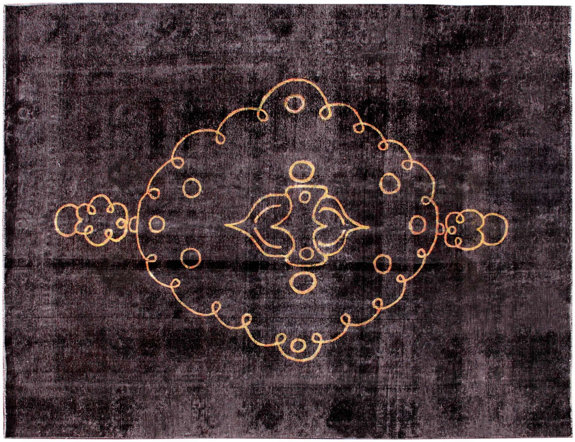 Tappeto vintage persiano  nero <br/>340 x 275 cm