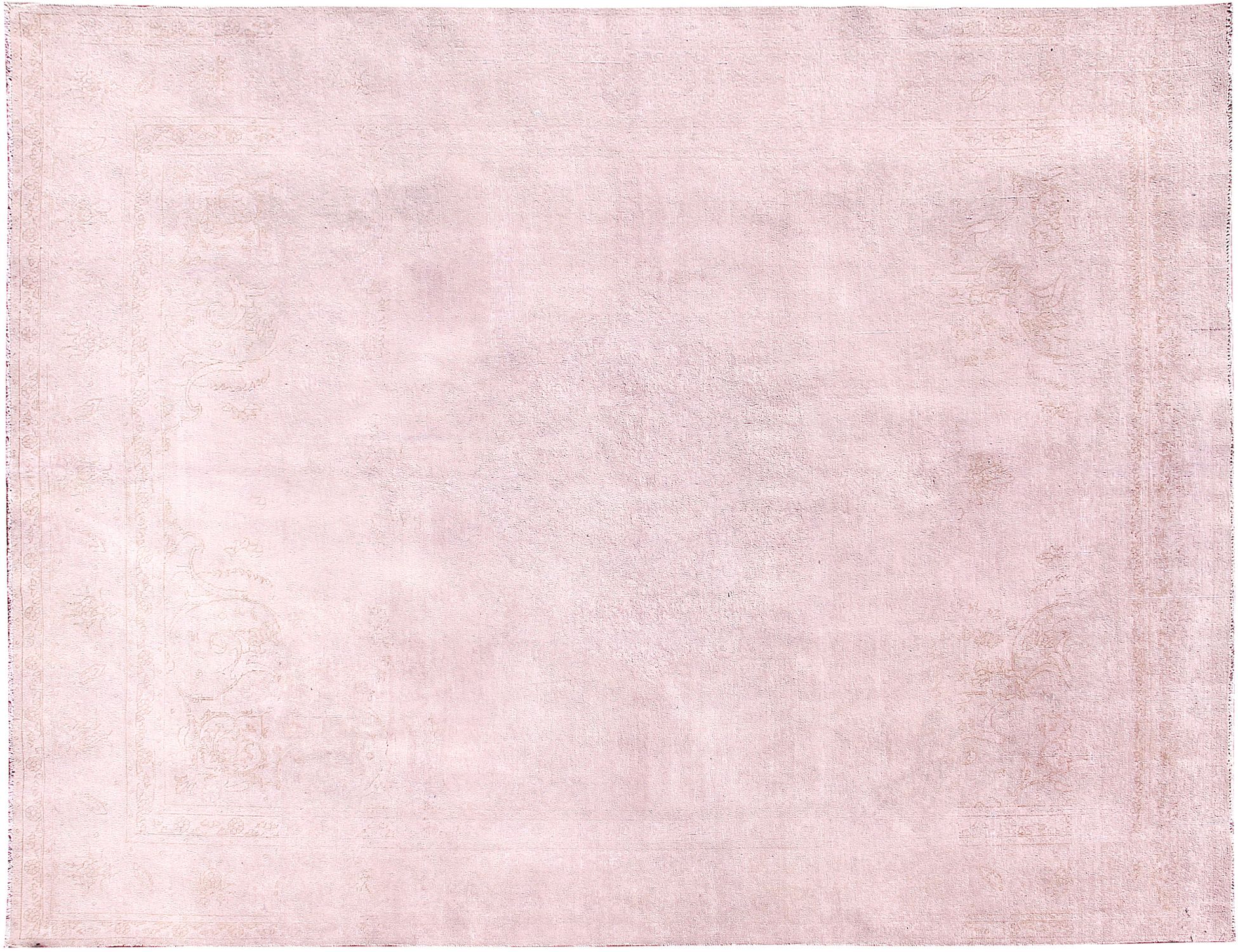 Tappeto vintage persiano  rosa <br/>392 x 292 cm