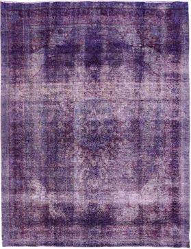 Alfombra persa vintage 363 x 278 púrpura