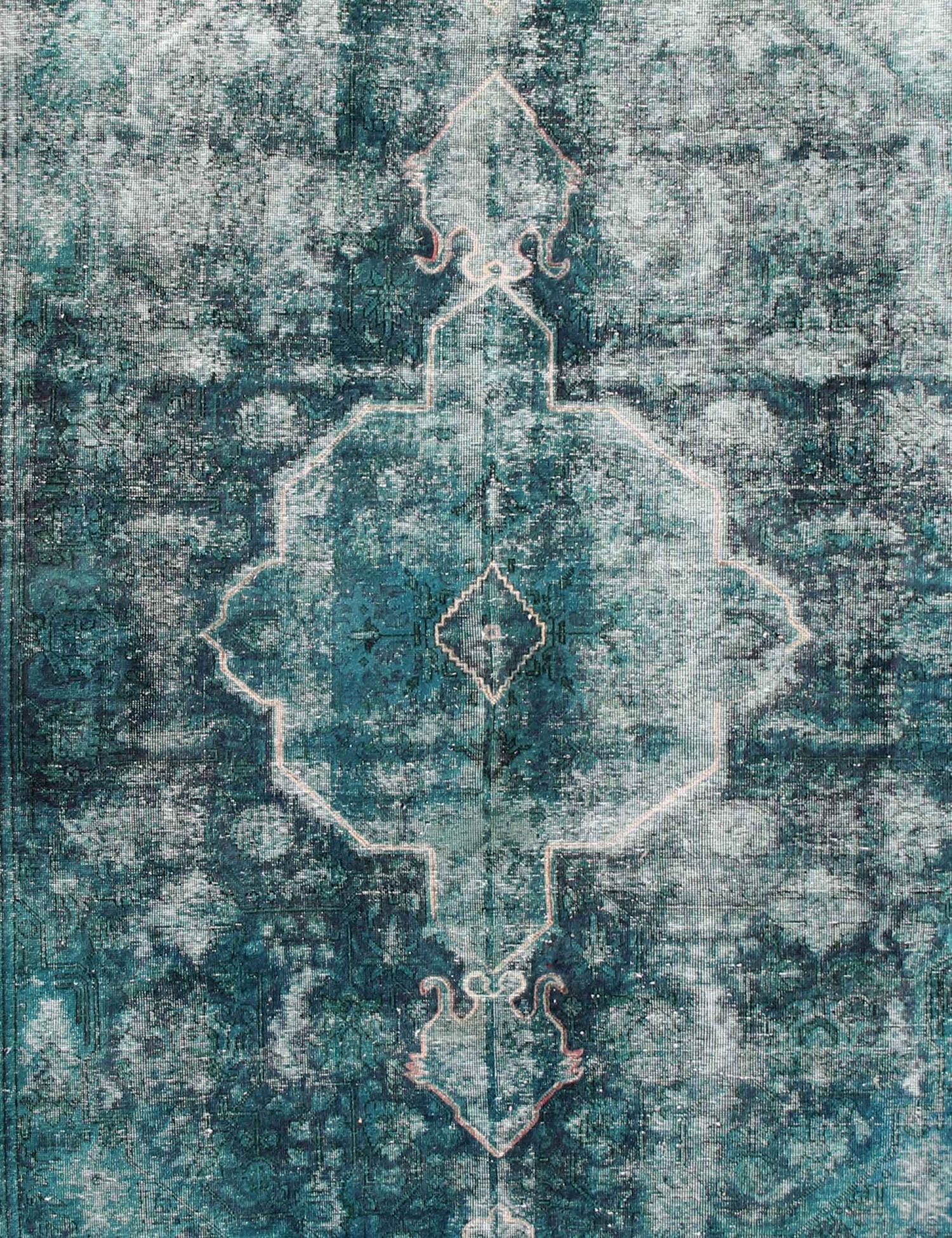Persischer Vintage Teppich  türkis <br/>340 x 233 cm