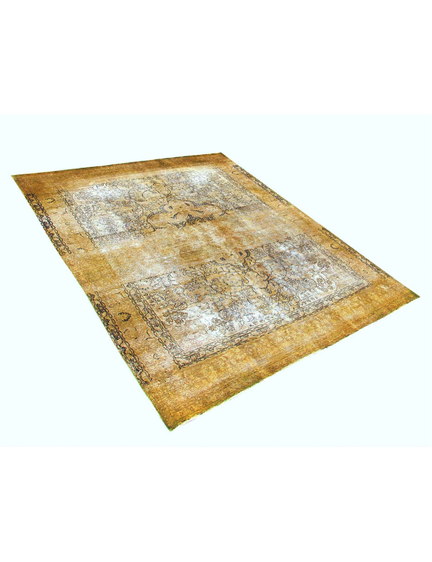 Persischer Vintage Teppich  gelb <br/>398 x 307 cm