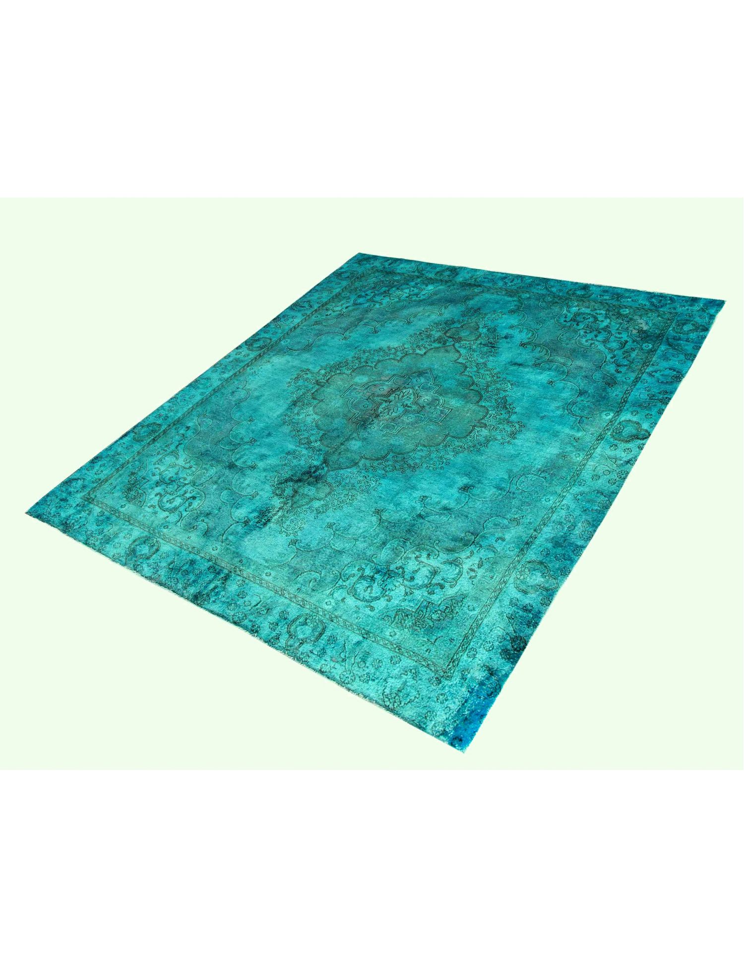 Tappeto vintage persiano  blu <br/>364 x 263 cm