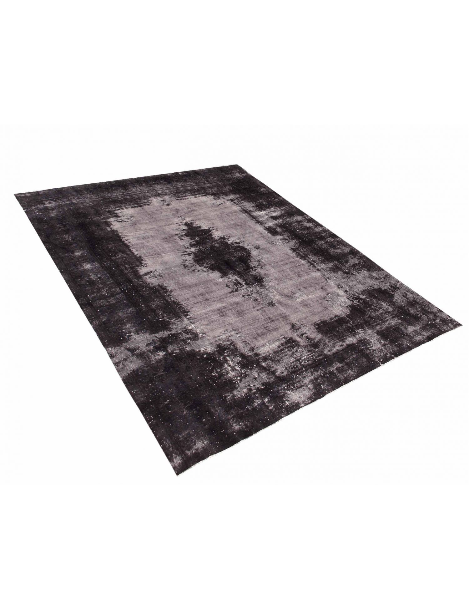 Persischer Vintage Teppich  schwarz <br/>392 x 200 cm