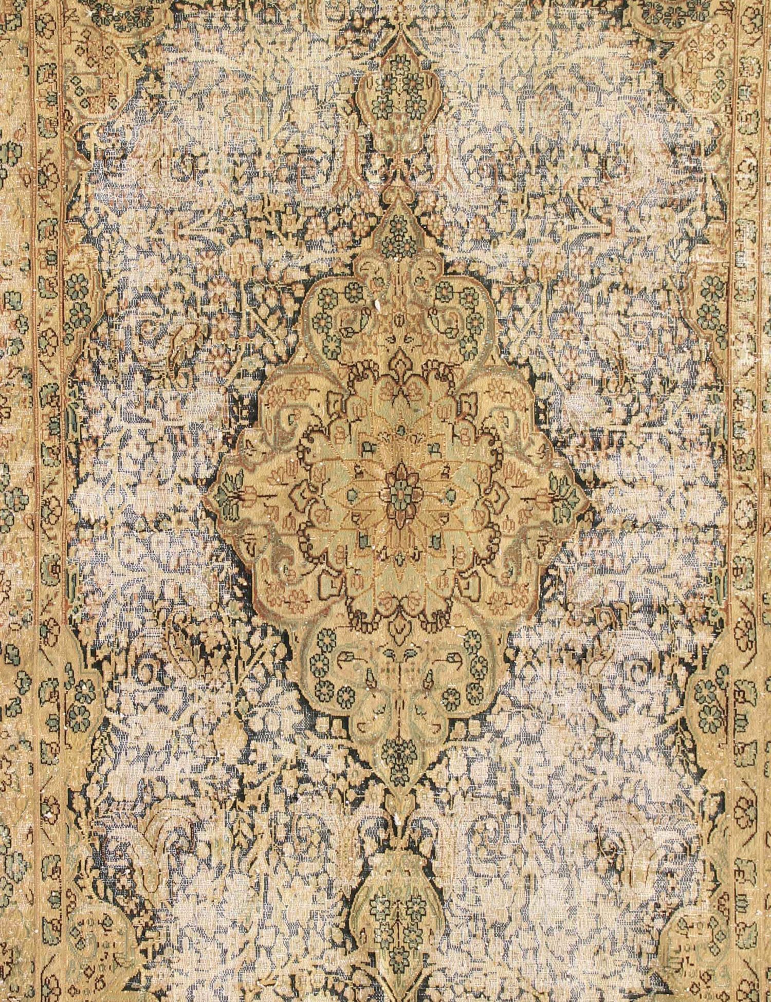 Persialaiset vintage matot  keltainen <br/>255 x 150 cm