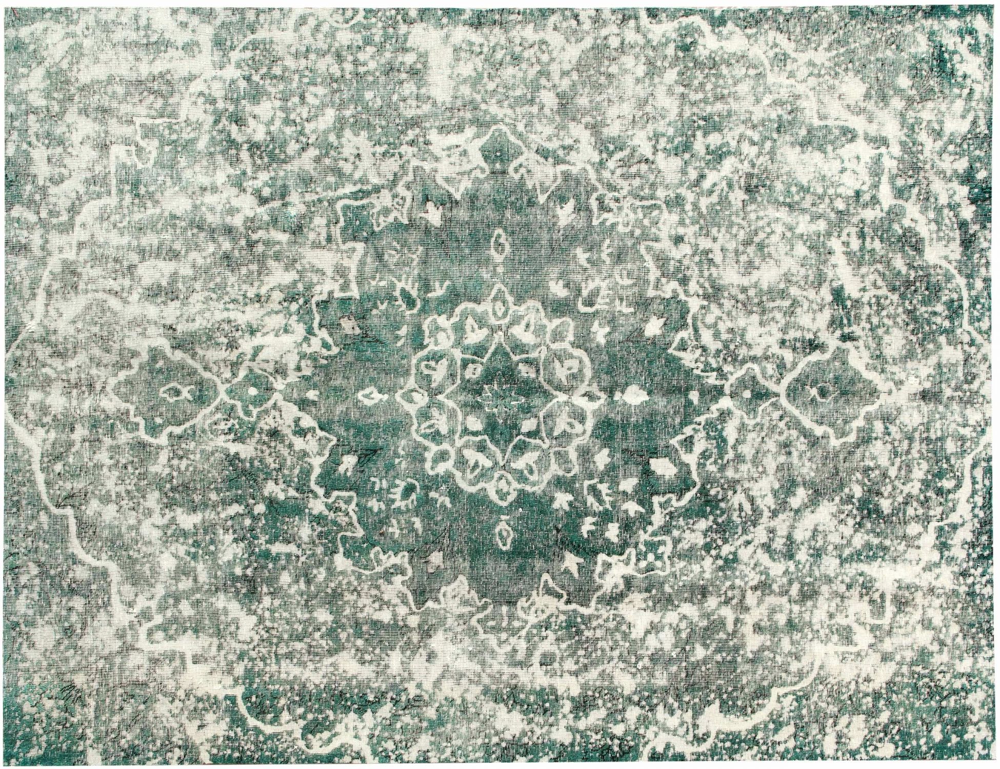 Persischer Vintage Teppich  grün <br/>288 x 198 cm