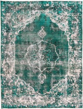 Persischer Vintage Teppich 295 x 210 grün