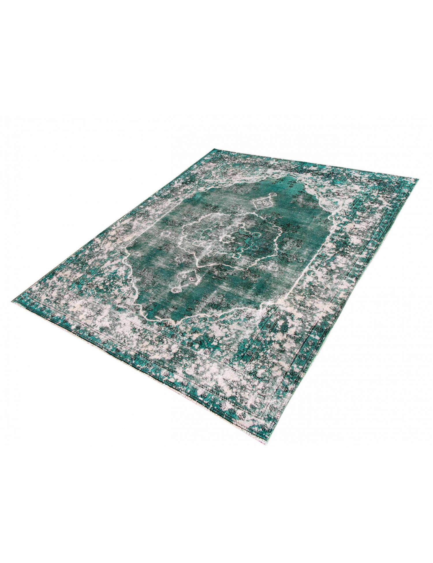 Tappeto vintage persiano  verde <br/>295 x 210 cm