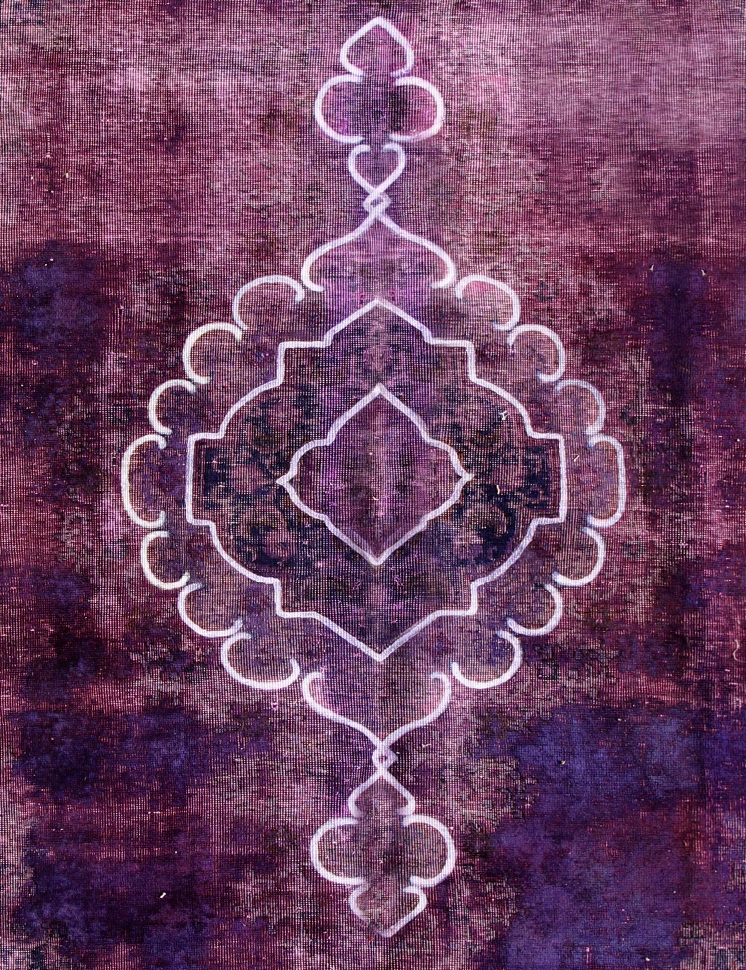 Tappeto vintage persiano  lila <br/>276 x 178 cm