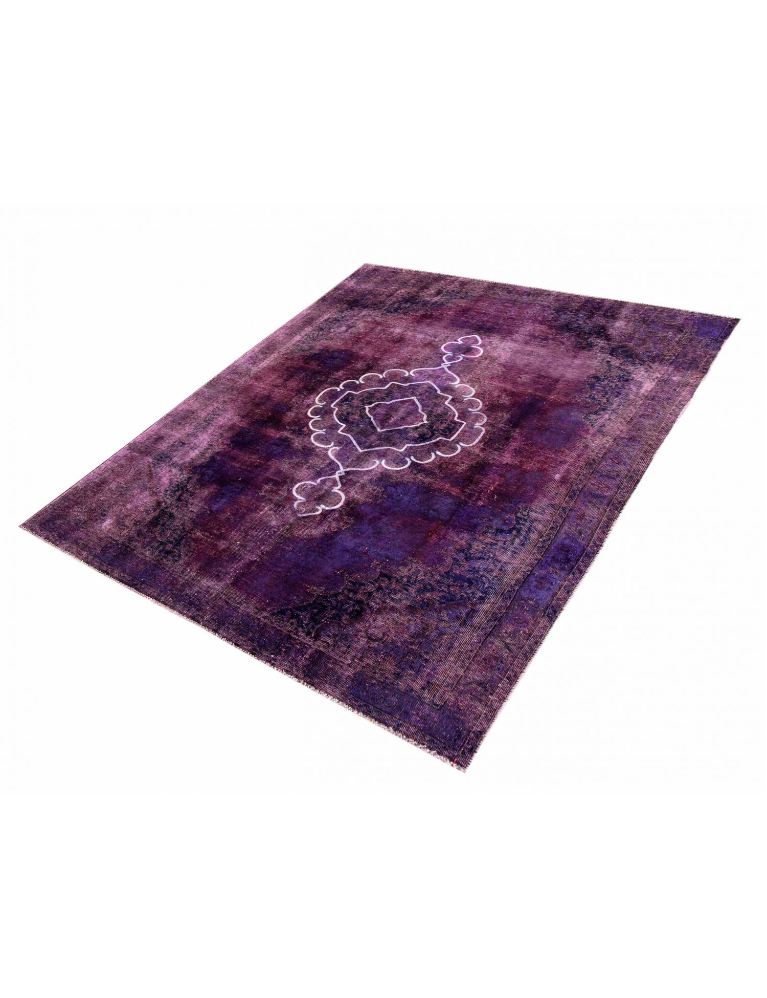 Tappeto vintage persiano  lila <br/>276 x 178 cm