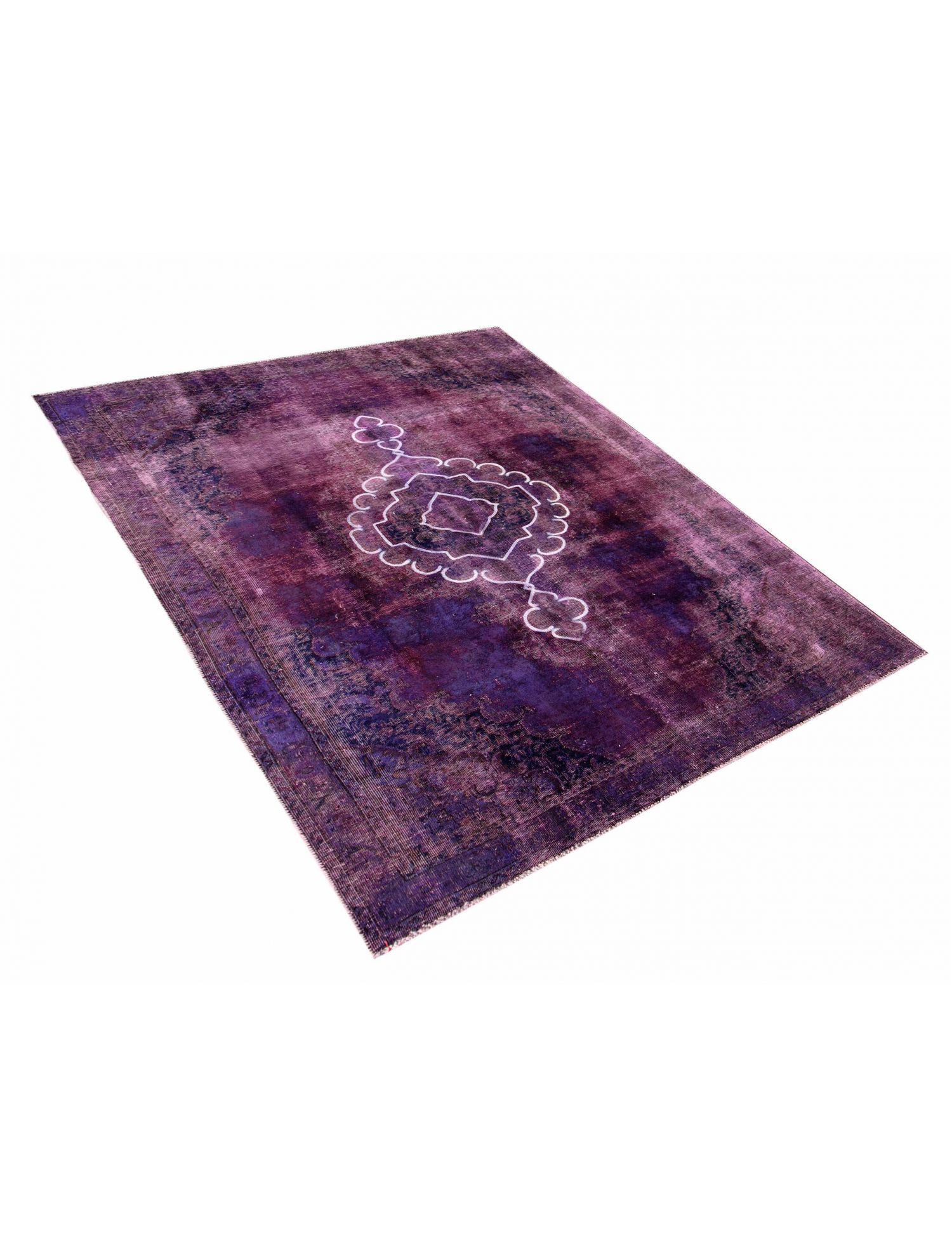 Tappeto vintage persiano  lila <br/>276 x 178 cm