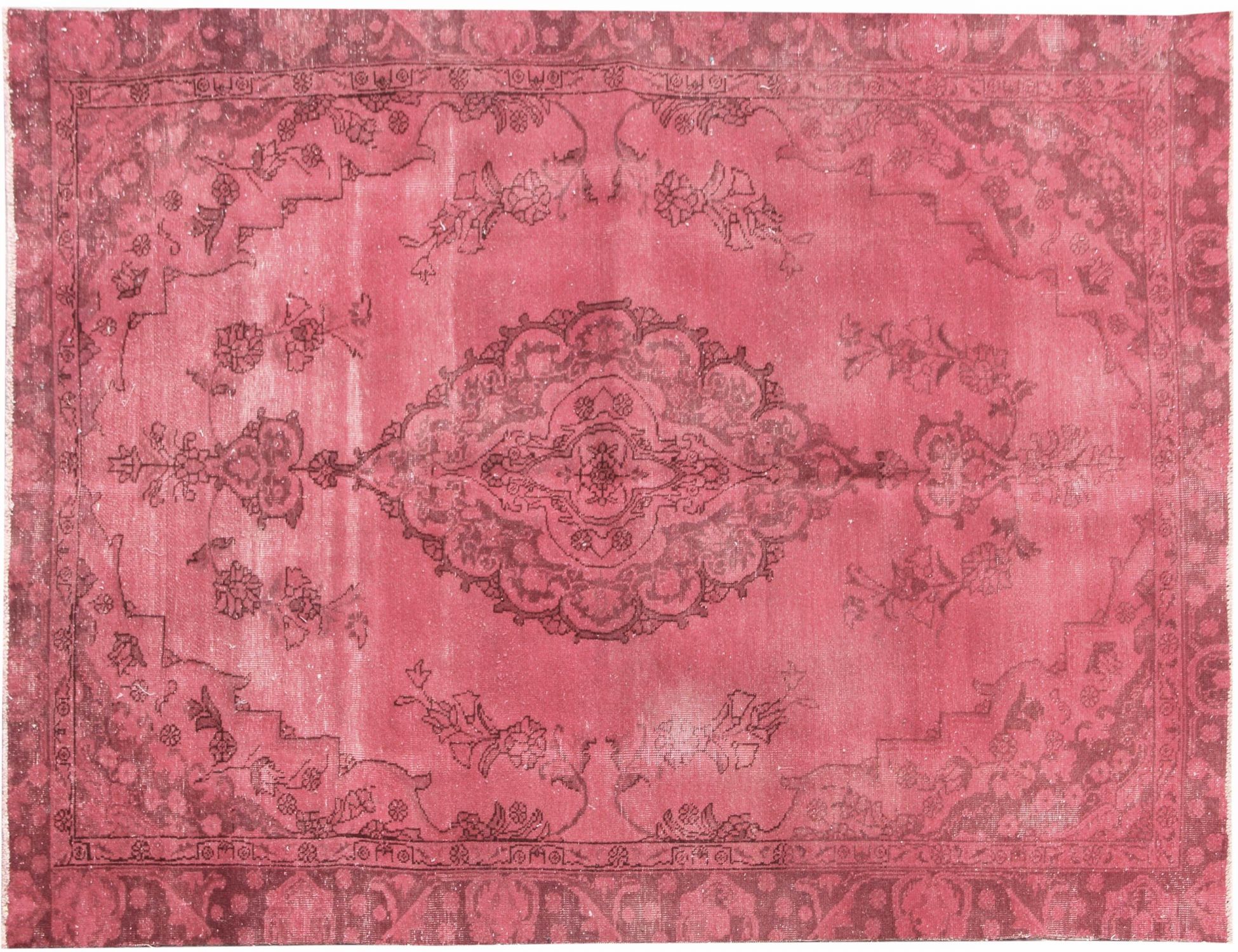 Persischer Vintage Teppich  rot <br/>270 x 163 cm