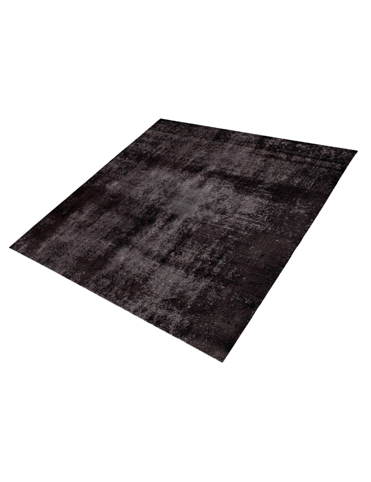 Tappeto vintage persiano  nero <br/>292 x 292 cm