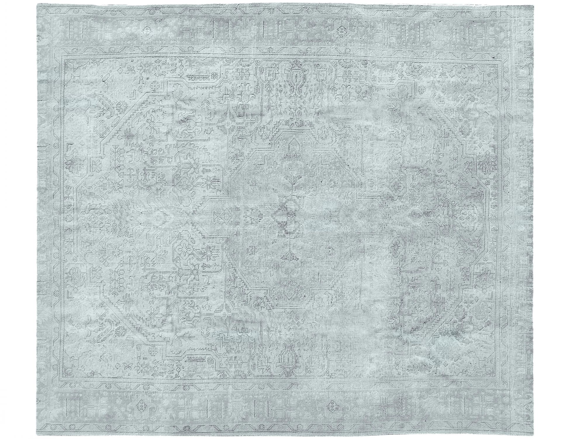 Tappeto vintage persiano  verde <br/>305 x 220 cm