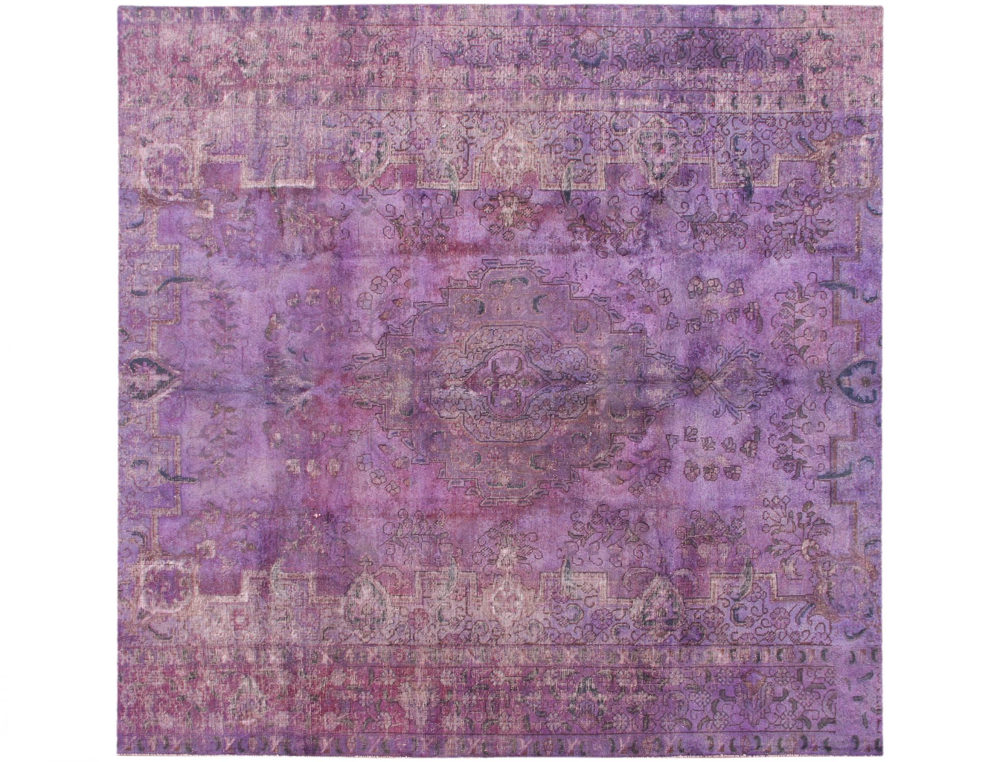 Tappeto vintage persiano  viola <br/>280 x 280 cm
