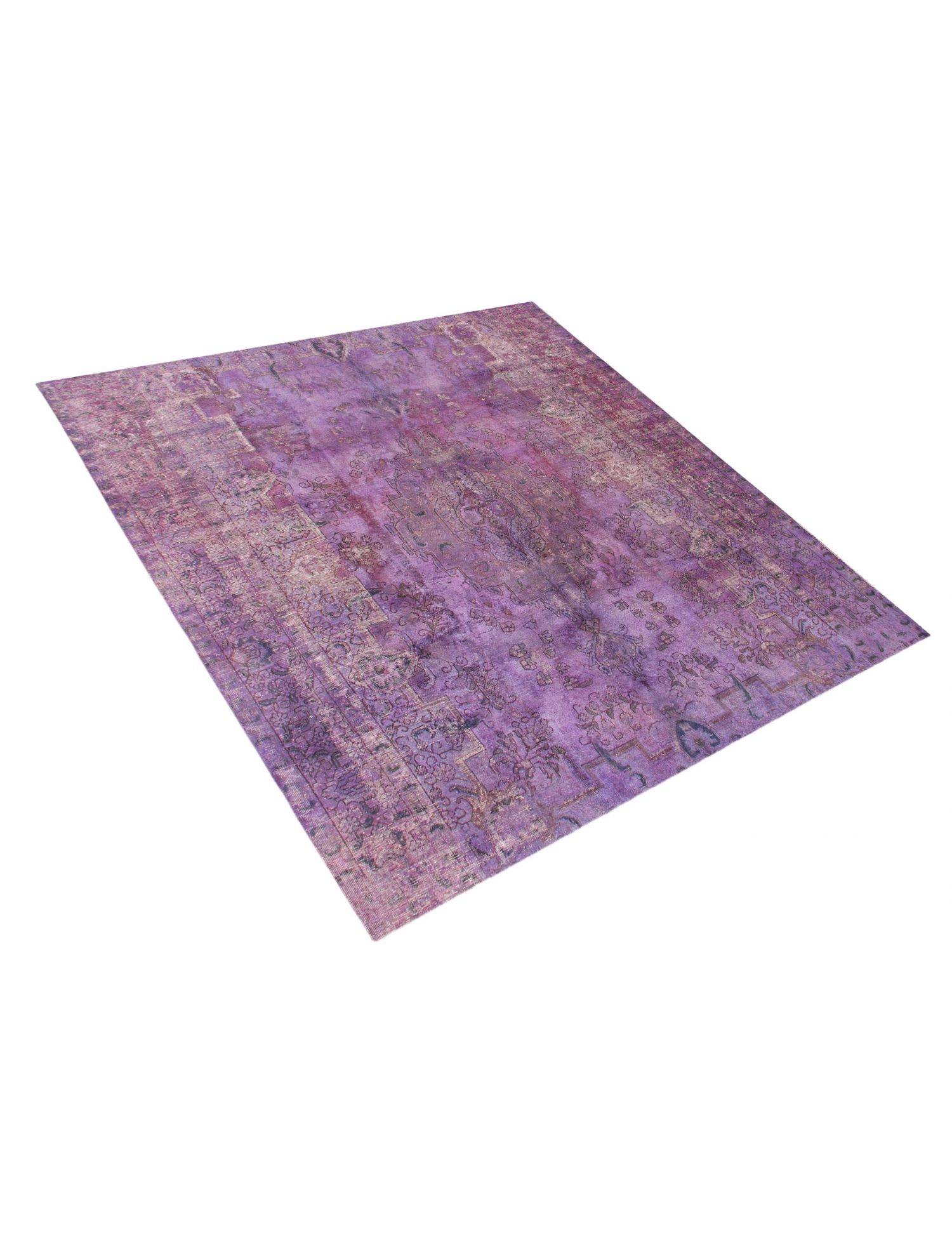 Tappeto vintage persiano  viola <br/>280 x 280 cm
