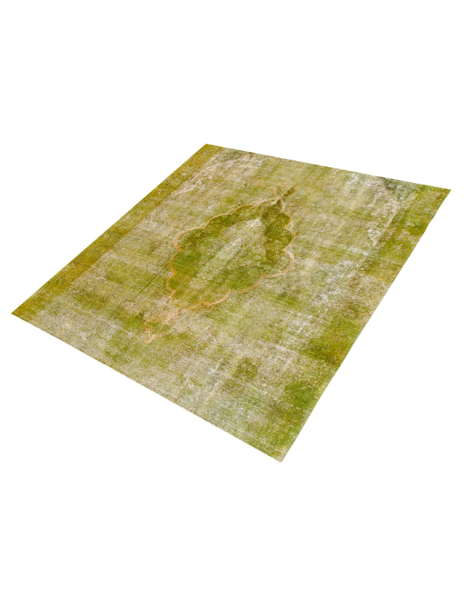 Tappeto vintage persiano  verde <br/>275 x 275 cm
