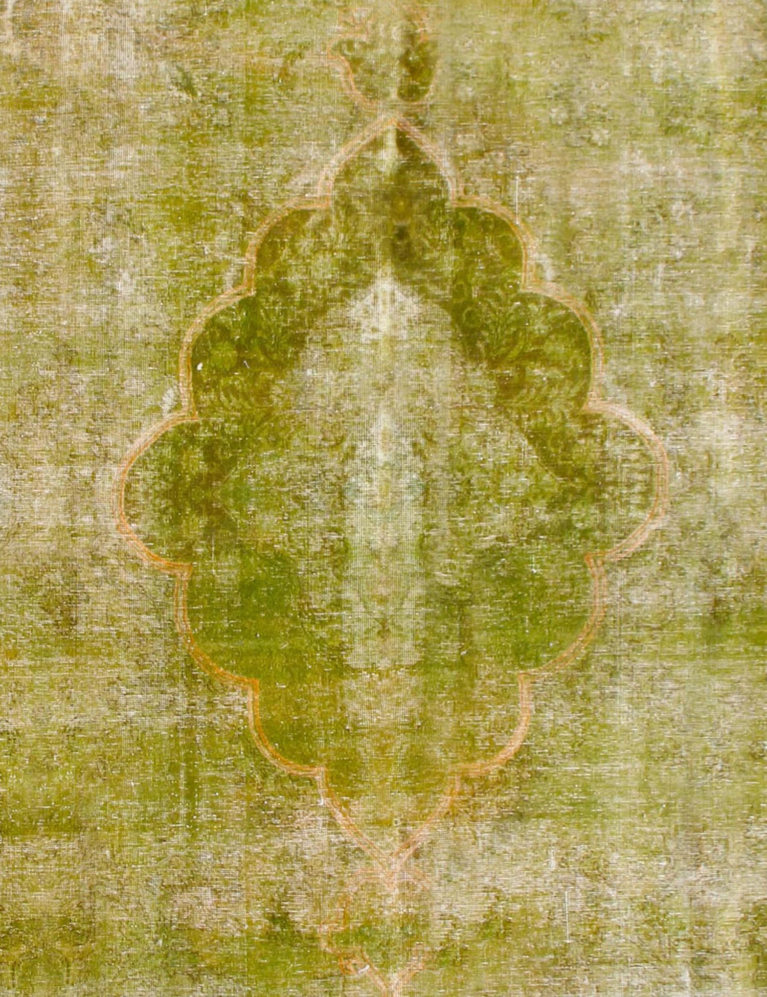 Persischer Vintage Teppich  grün <br/>275 x 275 cm
