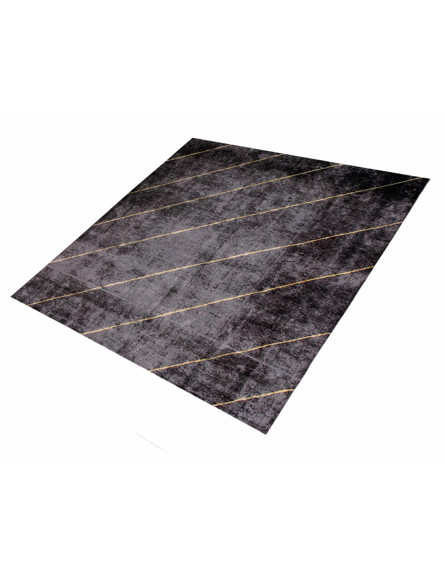 Tappeto vintage persiano  nero <br/>218 x 218 cm