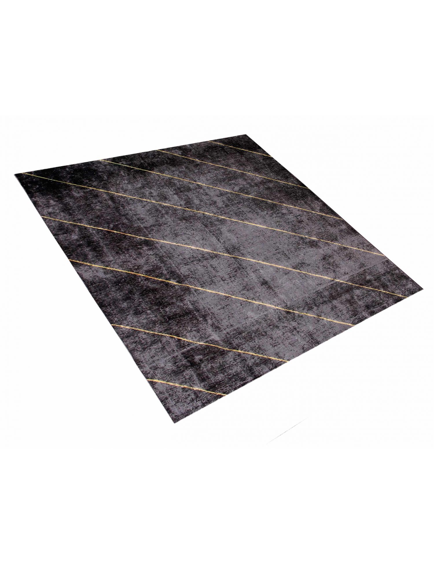Tappeto vintage persiano  nero <br/>218 x 218 cm