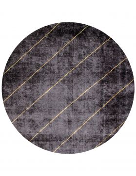 Persian Vintage Carpet 218 x 218 black