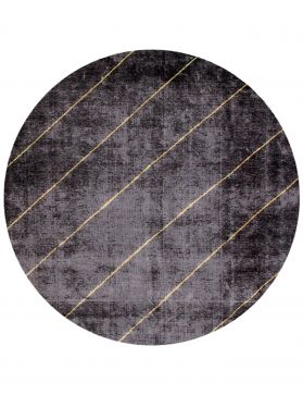 Tapis Persan vintage 218 x 218 noir