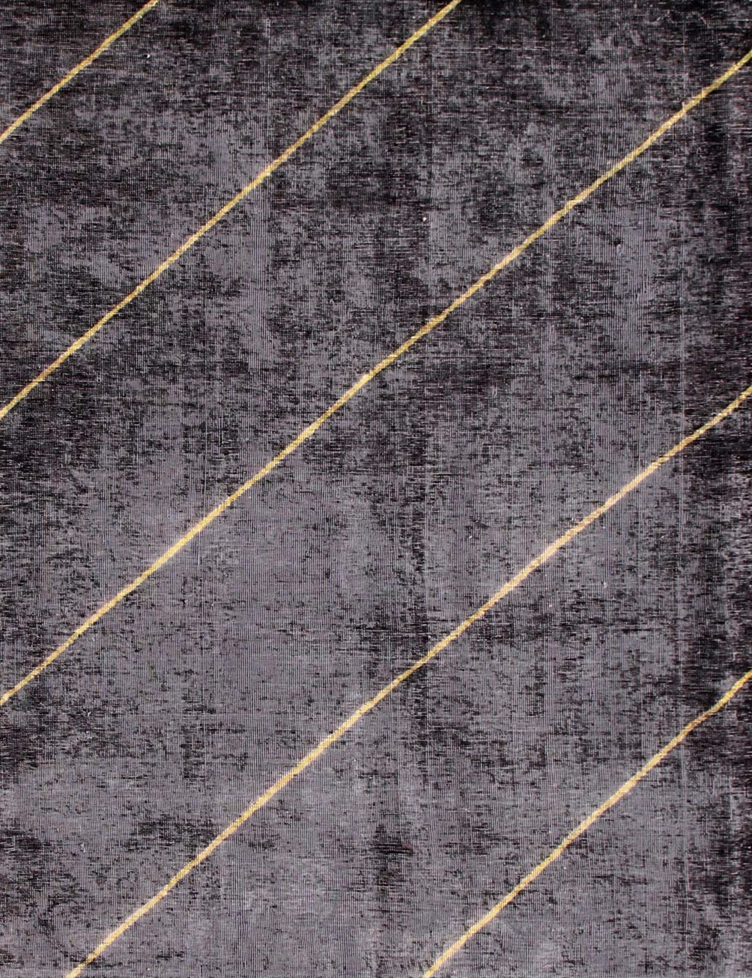 Tappeto vintage persiano  nero <br/>218 x 218 cm