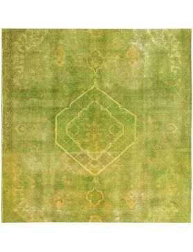 Tappeto vintage persiano  verde <br/>224 x 224 cm