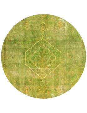 Tapis Persan vintage 224 x 224 vert