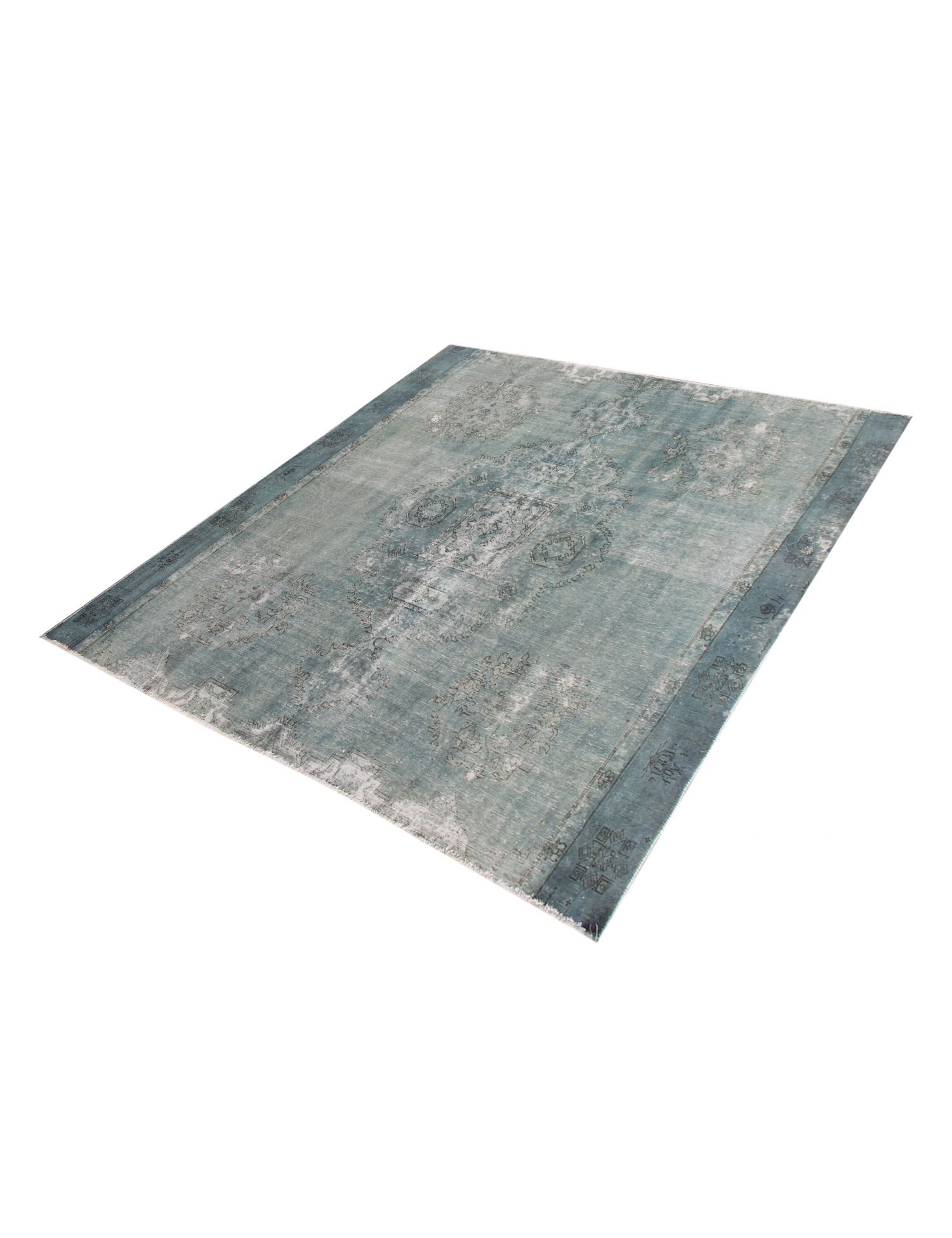 Tappeto vintage persiano  turchese <br/>230 x 230 cm