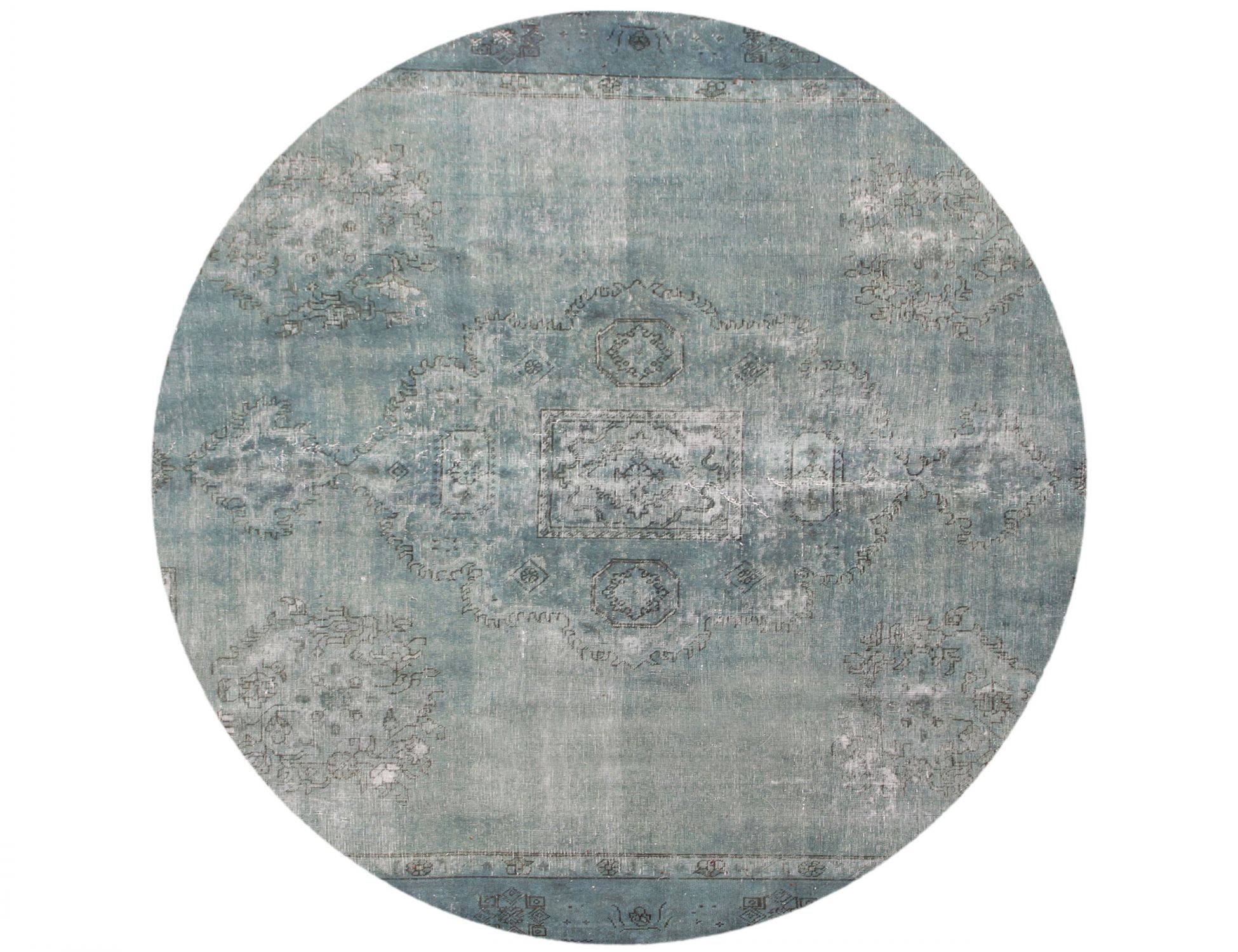 Tappeto vintage persiano  turchese <br/>230 x 230 cm