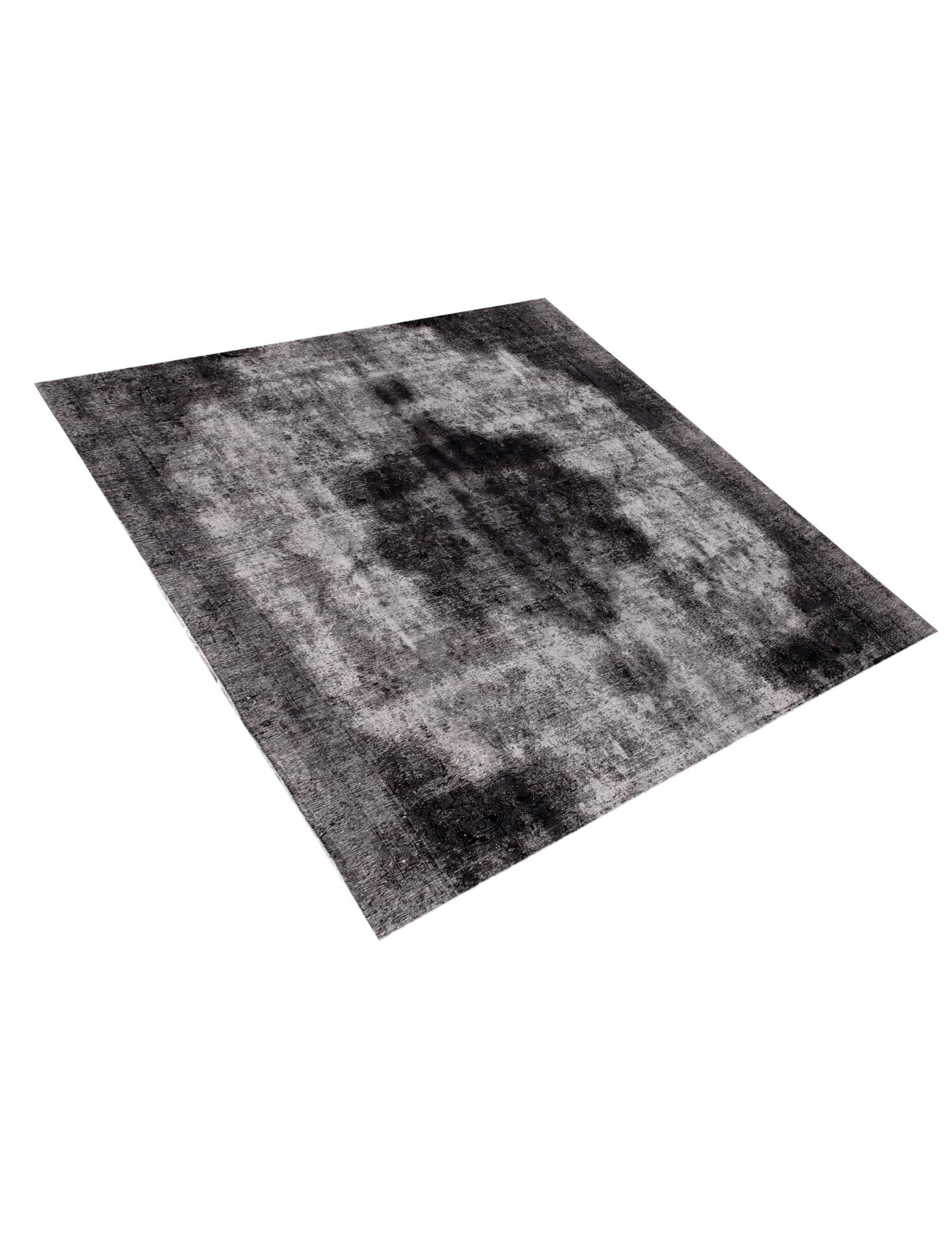 Quadrat  Vintage Teppich  grau <br/>250 x 250 cm