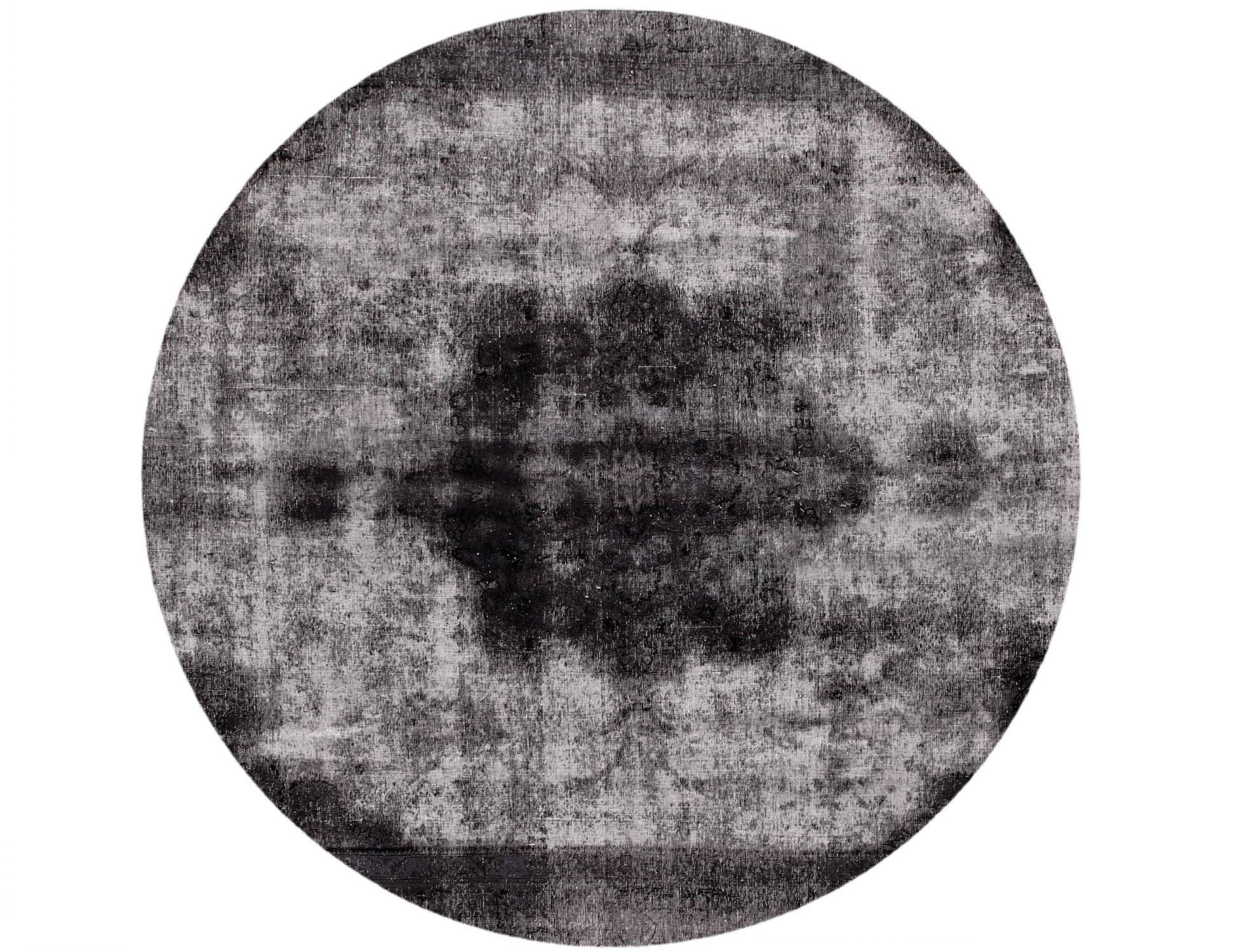 Tappeto vintage persiano  nero <br/>250 x 250 cm