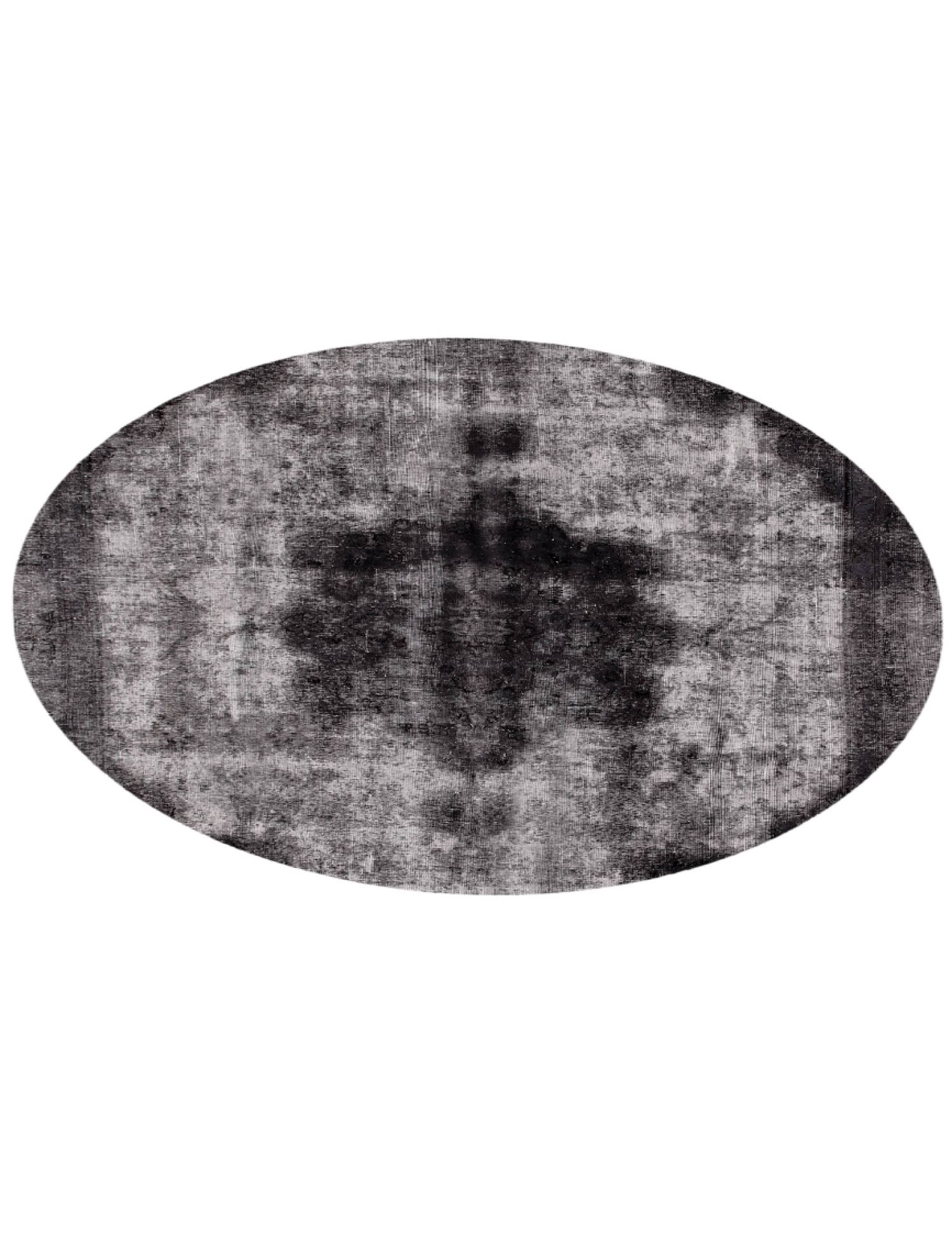 Persischer Vintage Teppich  schwarz <br/>250 x 250 cm