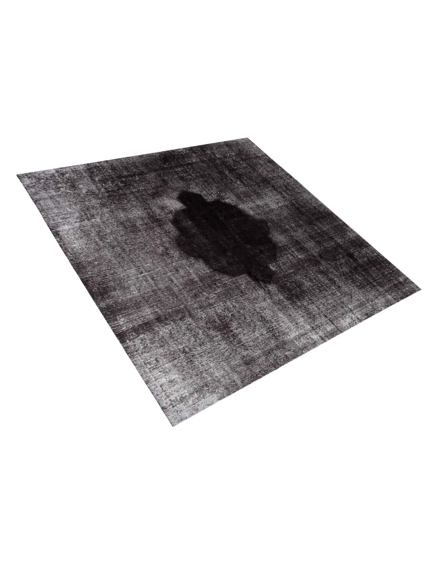Tappeto vintage persiano  nero <br/>291 x 291 cm
