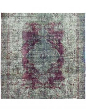 Persischer Vintage Teppich 290 x 290 grün