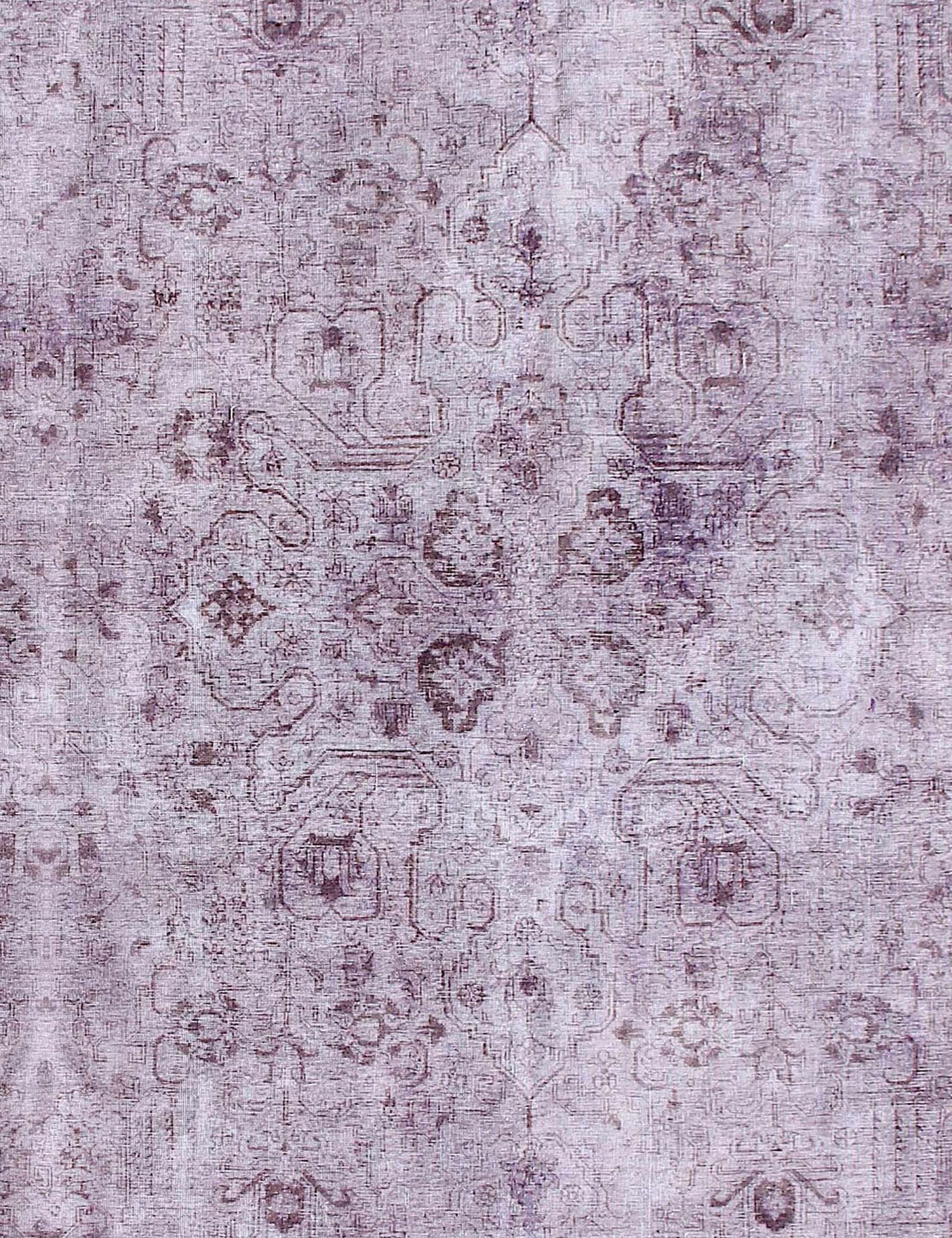 Rund  Vintage Teppich  lila <br/>270 x 270 cm