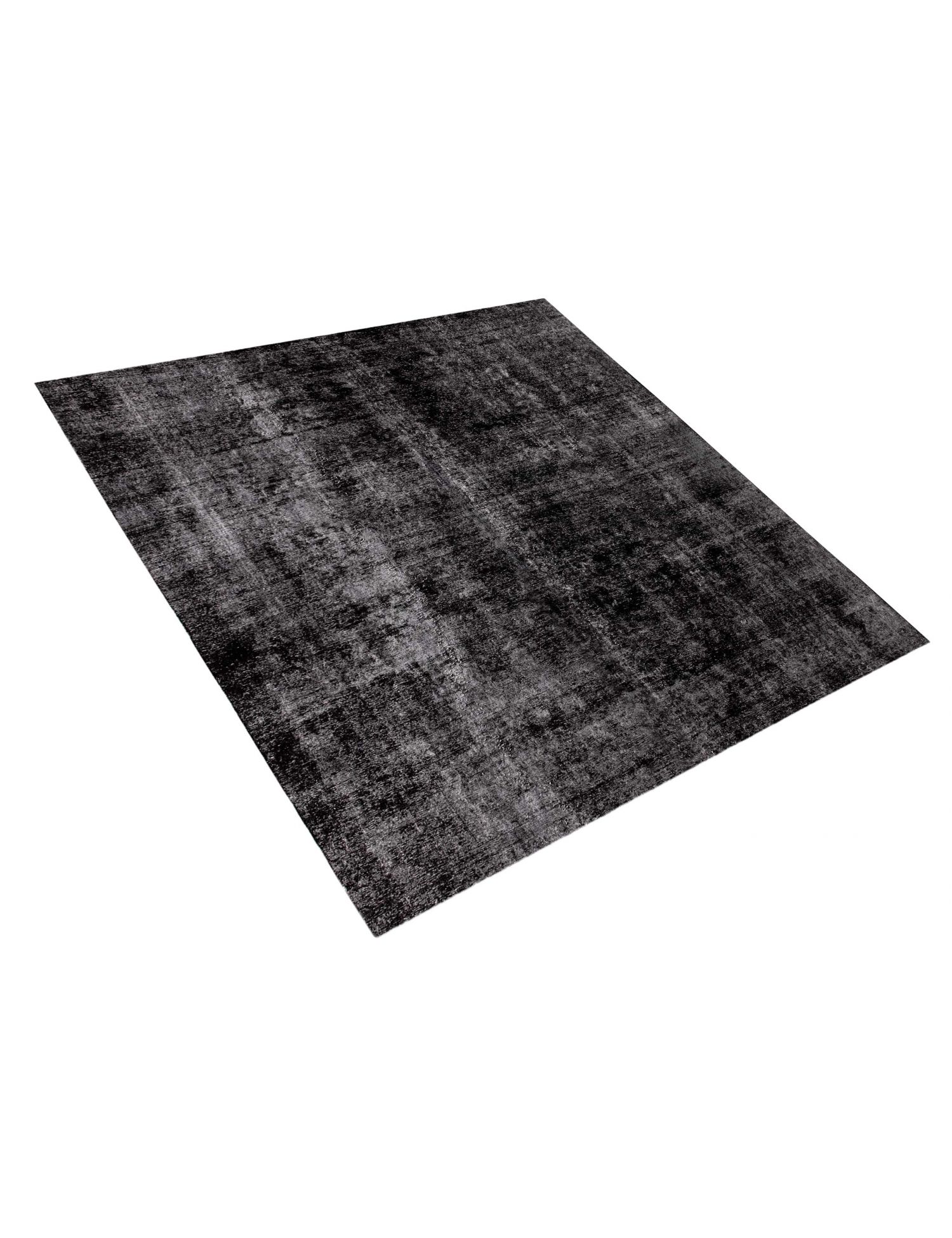 Tappeto vintage persiano  nero <br/>293 x 293 cm