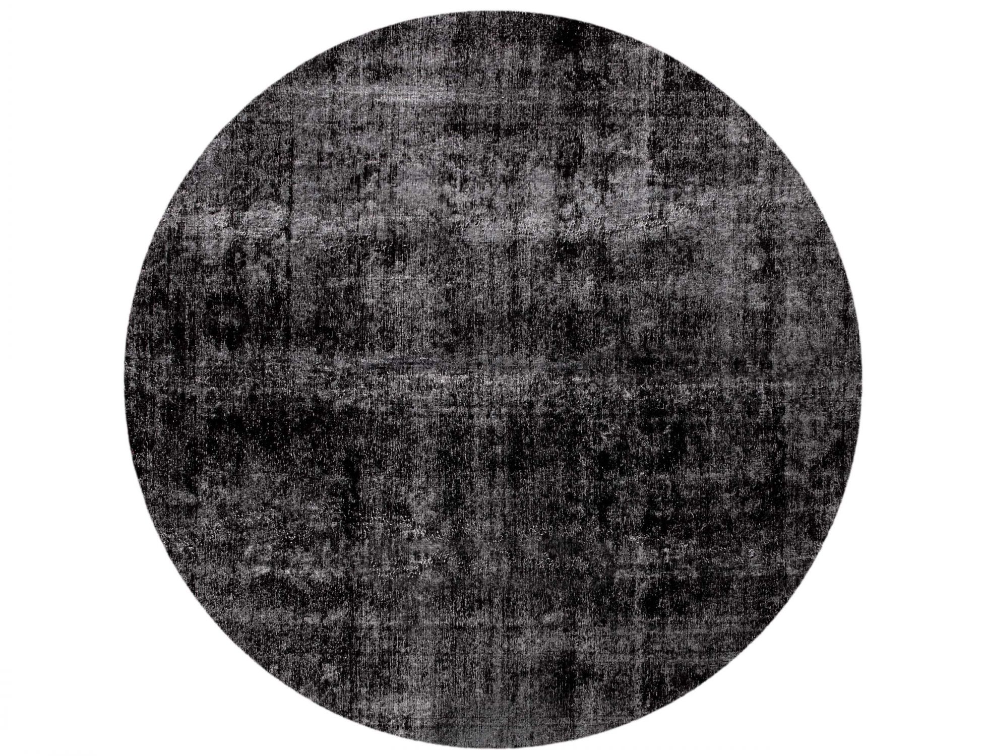 Tappeto vintage persiano  nero <br/>293 x 293 cm