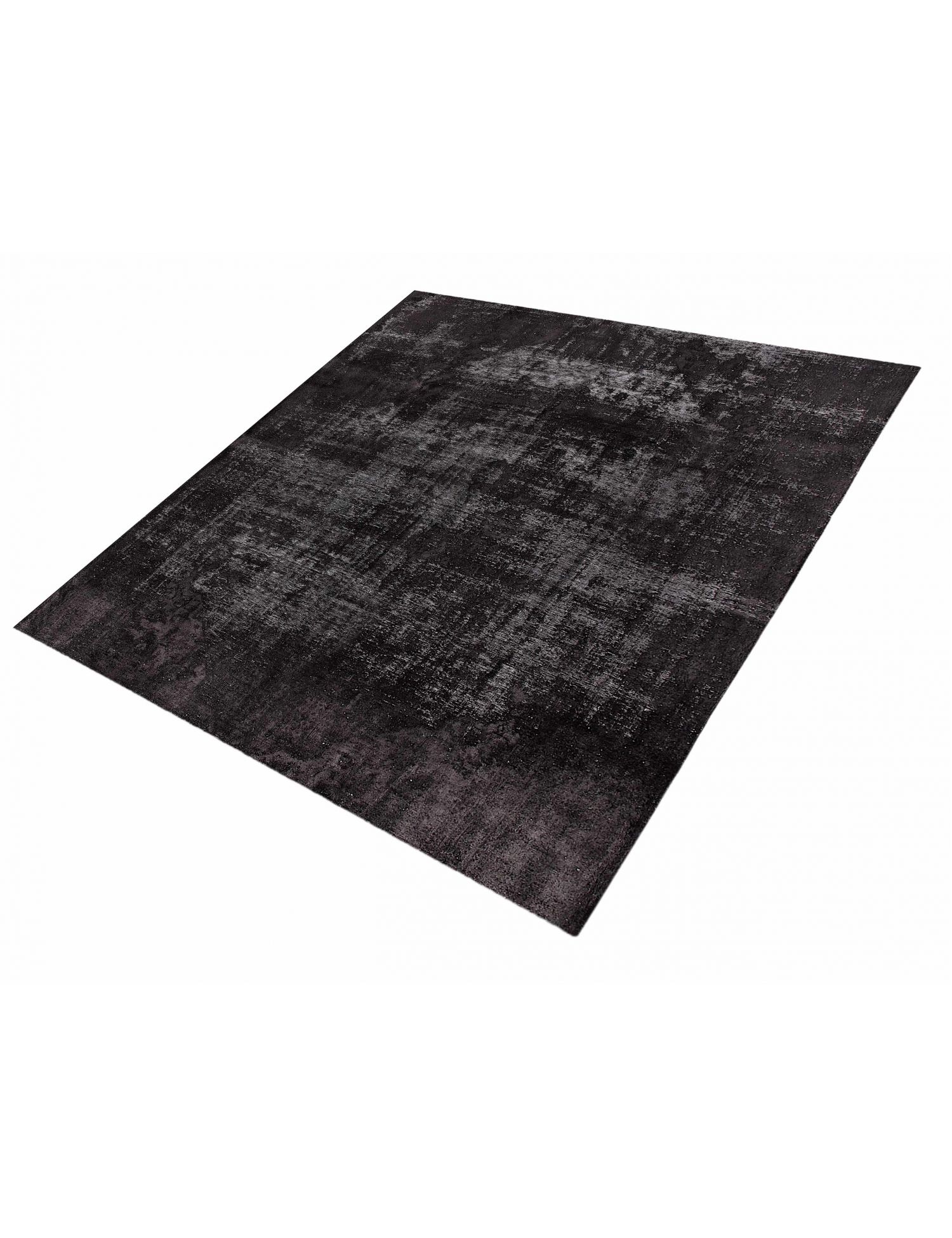 Tappeto vintage persiano  nero <br/>283 x 283 cm
