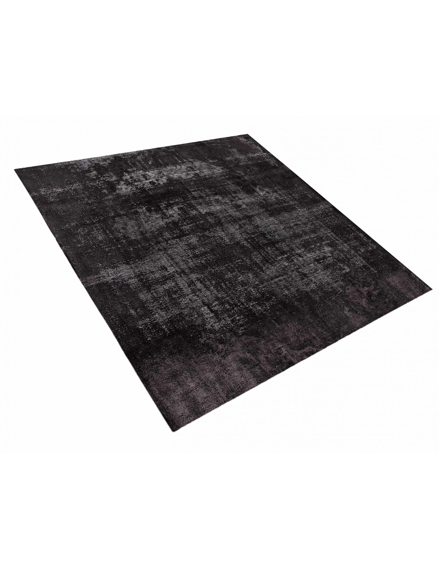 Tappeto vintage persiano  nero <br/>283 x 283 cm