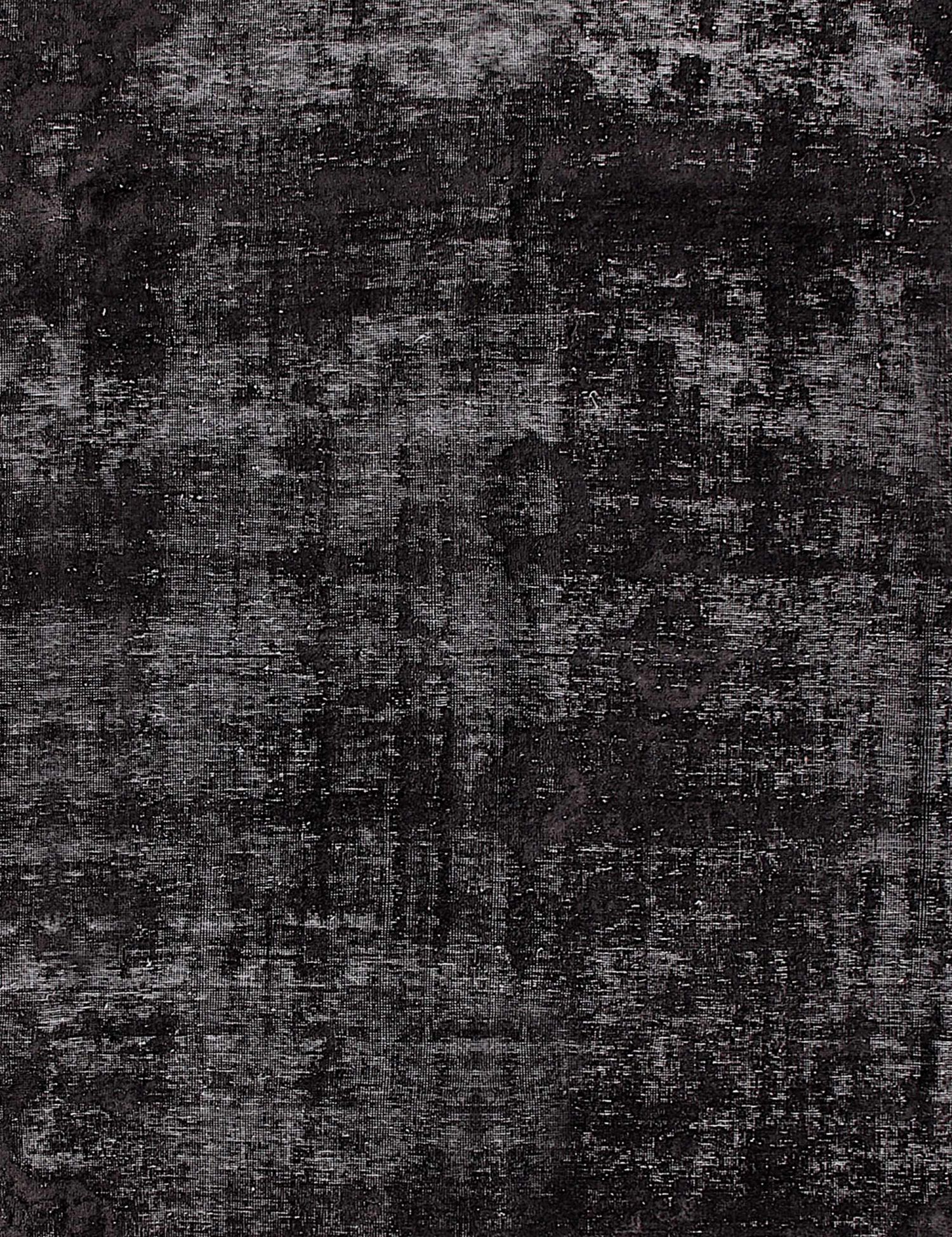 Persischer Vintage Teppich  schwarz <br/>283 x 283 cm
