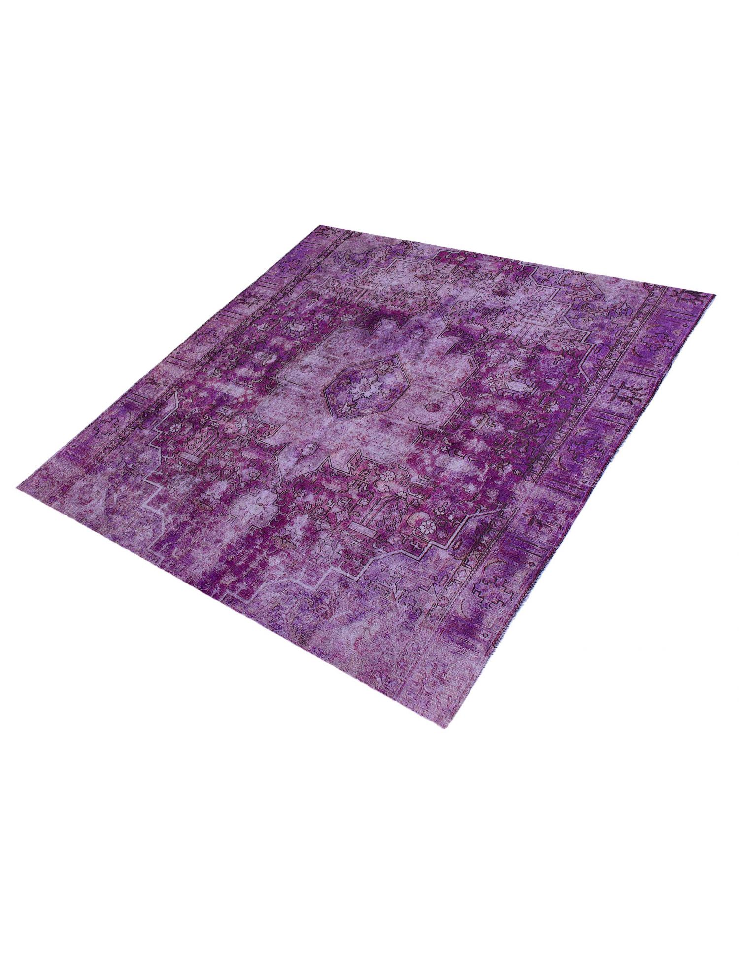 Tappeto vintage persiano  viola <br/>268 x 268 cm